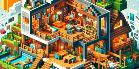 Inspirasi Desain Rumah Minecraft yang Kreatif dan Unik