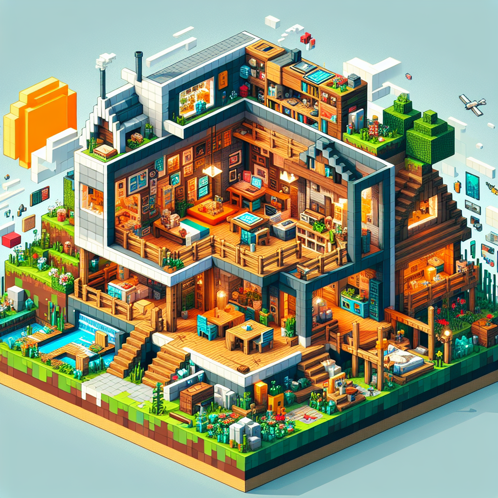 Inspirasi Desain Rumah Minecraft yang Kreatif dan Unik