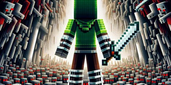 Survival Strategies for Defeating Zombies in Minecraft