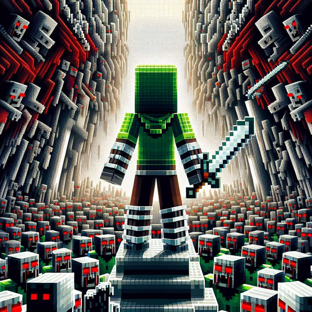 Survival Strategies for Defeating Zombies in Minecraft